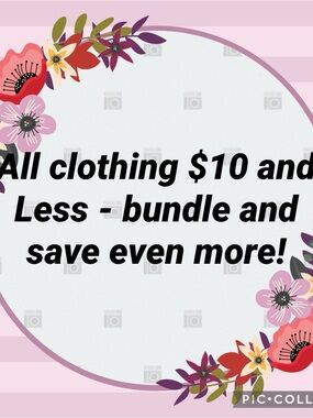 Floral Sale Graphic - Pink, Purple, Red Accents